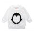 2 Pieces Cutie Penguin T-shirt Top + Pants Kids Clothes Set Fashionable Baby Outfit