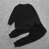 2 Pieces Cutie Pie King Joggers Kids Clothes Set Fashionable Baby Outfit
