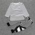 2 Pieces Hey You Long Sleeve Top + Pants Kids Clothes Set Casual Baby Outfit