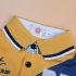 2 Pieces Summer Arvo Stylish Polo + Denim Shorts Clothes Set fashionable Boy Outfit