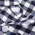 3 Pieces Check Skinny Shirt + 2 Buttons Blazer and Denim Jeans Kids Clothes Set Fashionable Boy Outfit