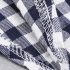 3 Pieces Check Skinny Shirt + 2 Buttons Blazer and Denim Jeans Kids Clothes Set Fashionable Boy Outfit