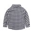 3 Pieces Check Skinny Shirt + 2 Buttons Blazer and Denim Jeans Kids Clothes Set Fashionable Boy Outfit
