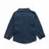 3 Pieces Denim Shirt Bow Tie + Chino Red Pants Kids Clothes Set Fashionable Boy Outfit