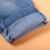 3 Pieces Summer Arvo Stylish White Polo With A Bow Tie + Navy Blue Cardigan And Denim Jeans Clothes Set fashionable Boy Outfit