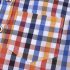 4 Pieces Summer Arvo Stylish Colourful Check Print Short Sleeves Shirt with Bow Tie & Suspenders + Striped Chino Shorts Clothes Set fashionable Boy Outfit
