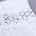 2 Pieces Summer Arvo Stylish Eyelash Lace Hollow Out Blouse + Floral Denim Clothes Set fashionable Girls Outfit