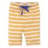 2 Pieces Summer Beach Stylish T-Shirt With Toucan Patched + Comfy Yellow and White Striped Shorts Clothes Set fashionable Boy Outfit
