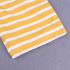 2 Pieces Summer Beach Stylish T-Shirt With Toucan Patched + Comfy Yellow and White Striped Shorts Clothes Set fashionable Boy Outfit