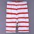 2 Pieces Summer Beach Stylish T-Shirt With Whale Patched + Comfy White and Red Striped Shorts Clothes Set fashionable Boy Outfit