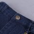 2 Pieces Summer Arvo Ruffle Detail Solid Top+ Ripped Skinny Denim Pants Clothes Set fashionable Girls Outfit