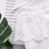 2 Pieces Summer Ivory Ruffle Lace Detail Top + Wave Lace Detail Shorts Skirt Clothes Set fashionable Baby Girls Outfit