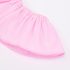 2 Pieces Summer Pink Off Shoulder Top + White Ripped Chino Short Clothes Set fashionable Girls Outfit