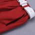 3 Pieces White Yacht Fairing Floral Short Sleeves Shirt + Red Shorts With Belt Clothes Set fashionable Boy Outfit